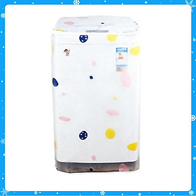 Vỏ bọc máy giặt satin lụa không thấm nước giao ngẫu nhiên - Cửa Trên - Hàng Chất Lượng