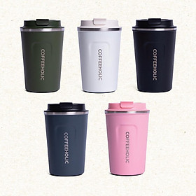 Mua Cốc giữ nhiệt Coffeeholic   inox 304  chống tràn  ly uống cafe  đựng nước  lạnh  nóng 6 - 8 tiếng COC00520