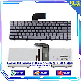 Bàn Phím dành cho laptop Dell Studio XPS L502 X501L X502L XPS 15 L502X Latitude 3330 - Hàng Nhập Khẩu THƯỜNG - MỚI 100% -