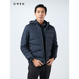 OWEN - Áo phao lông vũ Owen màu NAVY 220726 - Siêu nhẹ siêu ấm