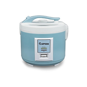 Mua Nồi cơm điện Rapido RC-1.5L- nắp gài  lòng nồi chống dính  nắp kính  có xửng hấp  hàng chính hãng