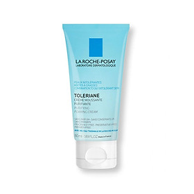 Sữa rửa mặt tạo bọt cho da hỗn hợp & da dầu rất nhạy cảm & kích ứng La Roche-Posay Toleriane Foaming Cream (50ml)