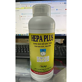 HEPA PLUS 1L - THUỐC BỔ GAN, THẬN CHO GIA SÚC, GIA CẦM.