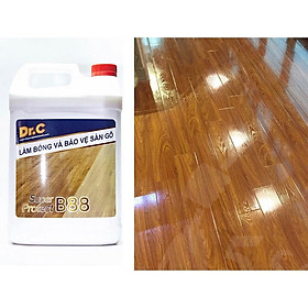 Dung dịch phủ bóng sàn gỗ, bảo vệ sàn, chống trơn trượt Dr.C B88 - 5 Lít