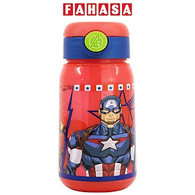 Bình Nước Học Sinh Avengers 510 ml - Invincible Force - Stor 74142