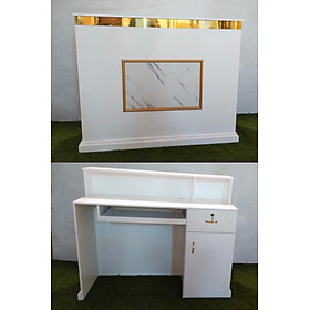 Mua Quầy thu ngân Juno Sofa vân đá chỉ vàng