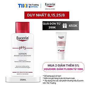 Sữa dưỡng thể cho da nhạy cảm Eucerin pH5 Lotion 250ml