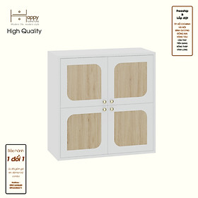 [Happy Home Furniture] BANA, Tủ lưu trữ 4 cánh mở, 70cm x 30cm x 70cm ( DxRxC), TCM_123