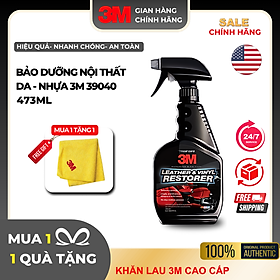 Chai Xịt Chăm Sóc Và Bảo Vệ Nội Thất Ô Tô 3M 39040 (473ml)