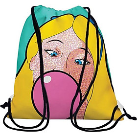 Balo Dây Rút Unisex In Hình Alice