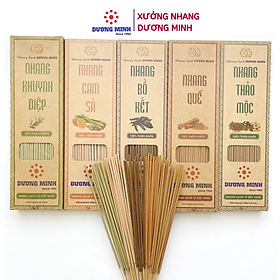 Mua Nhang sạch thảo mộc Dương Minh nhang thơm các loại 100% cây lá tự nhiên