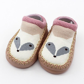 Cho Bé Giày tất cho bé Mario Store giày bún tập đi cho bé hình thú đáng yêu chất liệu mềm mại chống trơn trượt