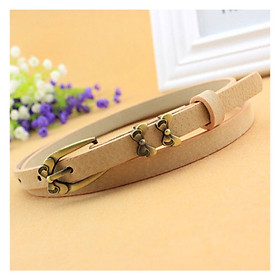 Bộ sưu tập thắt lưng da lộn bản nhỏ