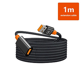 Cáp mở rộng USB 6A extensor USB 2.0 đến USB Sạc nhanh cho TV thông minh PS4 Xbox One SSD Laptop Data Data Data Màu sắc: Cáp 1M