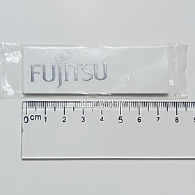 Hình ảnh Combo 10 tem dán mặt máy lạnh FUJITSU chữ bạc