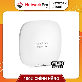 Mua Bộ Phát WiFi Aruba Instant On AP22 Hàng Chính Hãng - Hỗ Trợ Chuẩn WiFi 6 Mới Nhất (Không Kèm Nguồn)