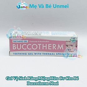 Gel đánh răng hữu cơ cho bé Buccotherm (từ sơ sinh) - 50ml