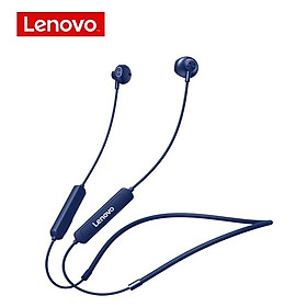 Tai Nghe Bluetooth 5.0 Không Dây Đeo Cổ Lenovo SH1 Chống Thấm Nước IPX5 Tích Hợp Mic-Hàng chính hãng - Xanh lam