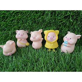 Mua Heo con | Phụ kiện trang trí tiểu cảnh | Giao ngẫu nhiên