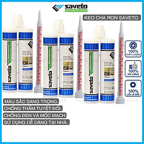 Mua COMBO 3 chai keo chà ron  keo chít mạch Saveto 2 thành phân Epoxy xuất xứ Italy 400ml