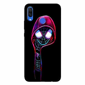 Ốp lưng in cho Huawei Nova 3i Nhện Đen