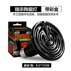 Nomo Nomo Bò Sát Có Đèn Báo Đèn Sưởi Gốm Rùa Thằn Lằn Nhện Thú Cưng Đèn Sưởi Gốm