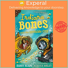 Hình ảnh Sách - Indiana Bones and the Invisible City by Rebecca Bagley (UK edition, paperback)