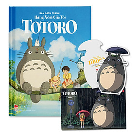 Bản Sách Tranh Hàng Xóm Của Tôi Totoro [Tặng Kèm Bookmark + Card PVC]