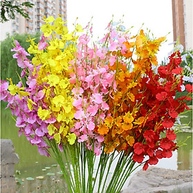 Mua 5 Nhánh lan vũ nữ giả dài 96cm màu tím