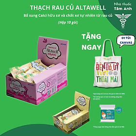 Thạch rau củ Altawell Jelly Kids bổ sung canxi hữu cơ và chất xơ tự nhiên từ rau củ