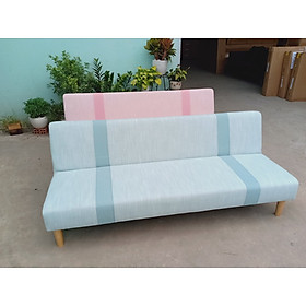 Sofa bed 3 trong 1 đa năng Juno sofa màu hồng, xám, xanh lá