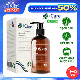 Dầu gội tím là gì? Cách dùng dầu gội tím mang lại hiệu quả tốt 15 Dầu gội dược liệu Antisol - Ngăn ngừa nấm da...