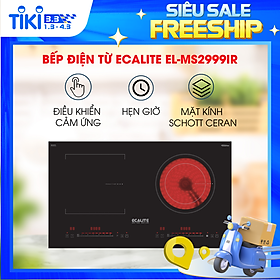 Mua Bếp 1 Điện 1 Từ Ecalite EL-MS2999IR Inverter- Mặt Kính Schott Ceran - 9 Mức Công Suất - Hàng Chính Hãng