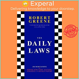 Ảnh bìa Sách - The Daily Laws : 366 Meditations on Power, Seduction, Mastery, Strategy, by Robert Greene (US edition, hardcover)