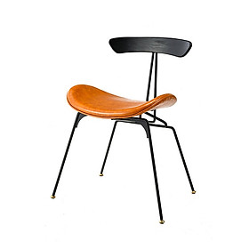 Ghế Ngồi Đa Năng BG0002 Mặt Đệm Bọc Da Khung Kim Loại Phù Hợp Làm Ghế Bàn Trà, Ban Công, Cafe (57 x 45 x 73cm)