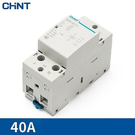 Khởi động từ 1 pha công suất lớn CHINT NCH8 40A/220V (Trắng)