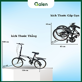 Xe Đạp Thể Thao Địa Hình Gấp Gọn Galen G008