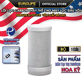 Mua (Sản phẩm bán tại Mỹ) Lõi lọc Carbon thay thế cho các loại máy lọc nước đầu vòi Eurolife EL-CF1315