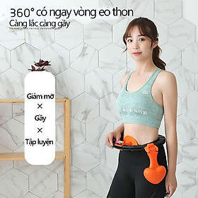 VÒNG LẮC EO TẬP BỤNG GIẢM EO CÓ ĐỒNG HỒ ĐẾM THÔNG MINH