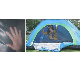 Lều cắm trại 4 người lều dã ngoại du lịch 2 cửa chống nắng hiệu quả có quai đeo