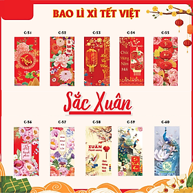 Bộ sưu tập bao lì xì đẹp 2023 quà tặng độc đáo cho năm mới