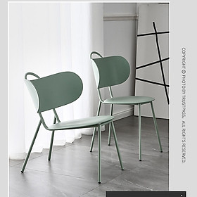 Mua Ghế nhựa cánh bướm cách điệu chân sắt chắc chắn decor quán cafe đẹp - Ghế ăn  Ghế coffee  Ghế spa tiệm nail nhiều màu