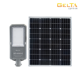 Đèn đường năng lượng mặt trời Gelta STI200C