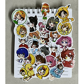  Sticker Hero Team 90 hình dán các nhân vật