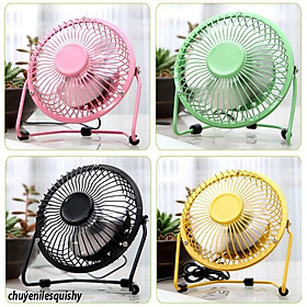 Mua Quạt sắt mini (LỒNG SẮT) Loại 1 cực mát cực mạnh-Quạt USB Mni Lồng Sắt Tiện Dụng-Dùng cho máy tính laptop