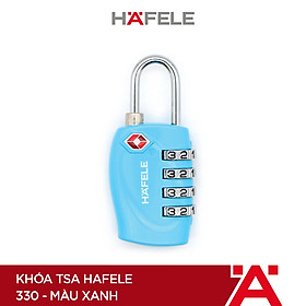 Khóa TSA Hafele 330 màu xanh - 482.09.007 (Hàng chính hãng)