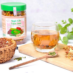 TRÀ NGŨ CỐC TÂM SEN DƯỠNG TÂM AN THẦN THANH NHIỆT 500gr 