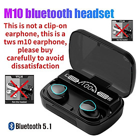 2022 Tai nghe truyền dẫn xương mới Bluetooth 5.2 Clip tai trên tai tai tai không dây Tai nghe Thể thao Hook Ear With Mic Color: M10