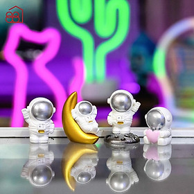 Mua Mô Hình Phi Hành Gia Mini Decor Trang Trí Bàn Đáng Yêu