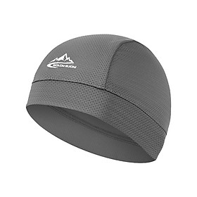 Đi Xe Đạp Mũ Đi Xe Đạp Dưới Mũ Bảo Hiểm Thoáng Khí Nón Xe Đạp Thấm Hút Mồ Hôi Xe Đạp Chống Tia UV Hat Mũ Bảo Hiểm Đi Xe Đạp Color: dark gray